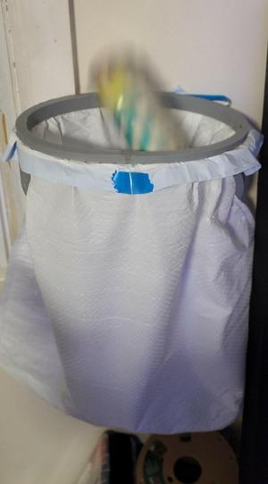 Garbage Bag Holder, Presenting - WallBin