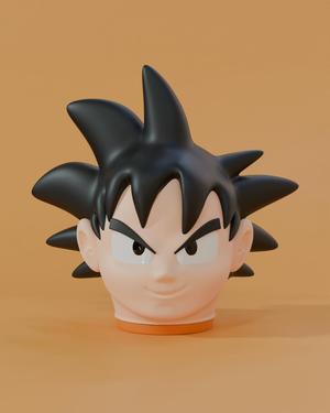 EASTER EGG PIGGY BANK CONTAINER - GOKU - DRAGON BALL