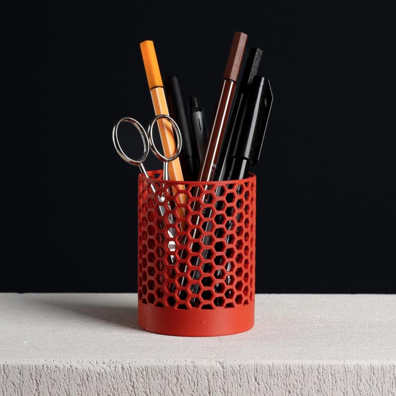 Honeycomb Pencil Holder