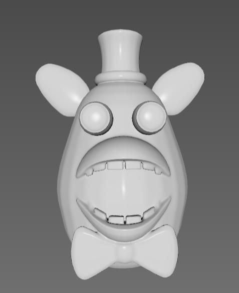 Fredbear Egg meme printing model