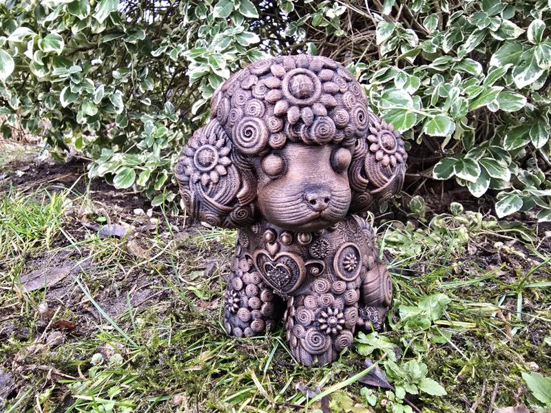 TOY POODLE ORNAMENTAL