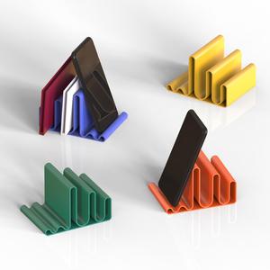 3D Phone Holder & Desk Organizer, Minimalist Stand, Multi-Slot, Stylish - Ergonomic - Compact, Ready to Print, 3D STL File Digital Download
