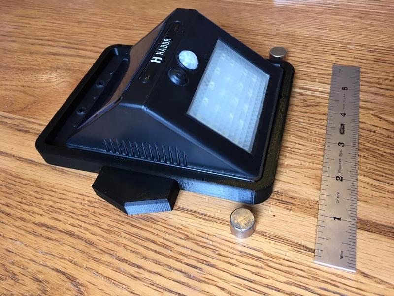 Solar Motion Light Mount