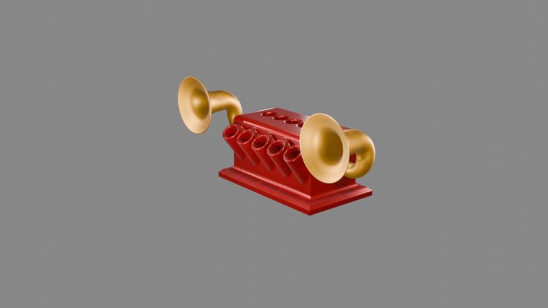 Phonograph Pen stand - Gramophone pen stand