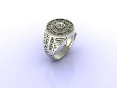 Gents Ring - Mens Ring STL READY FILES  Jewelry Rings For Men
