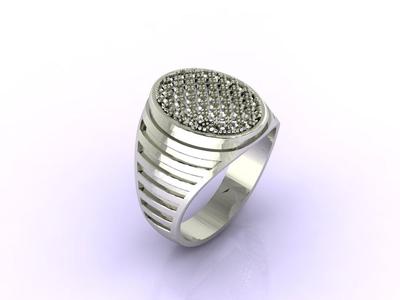 Gents Ring - Mens Ring STL READY FILES  Jewelry Rings For Men