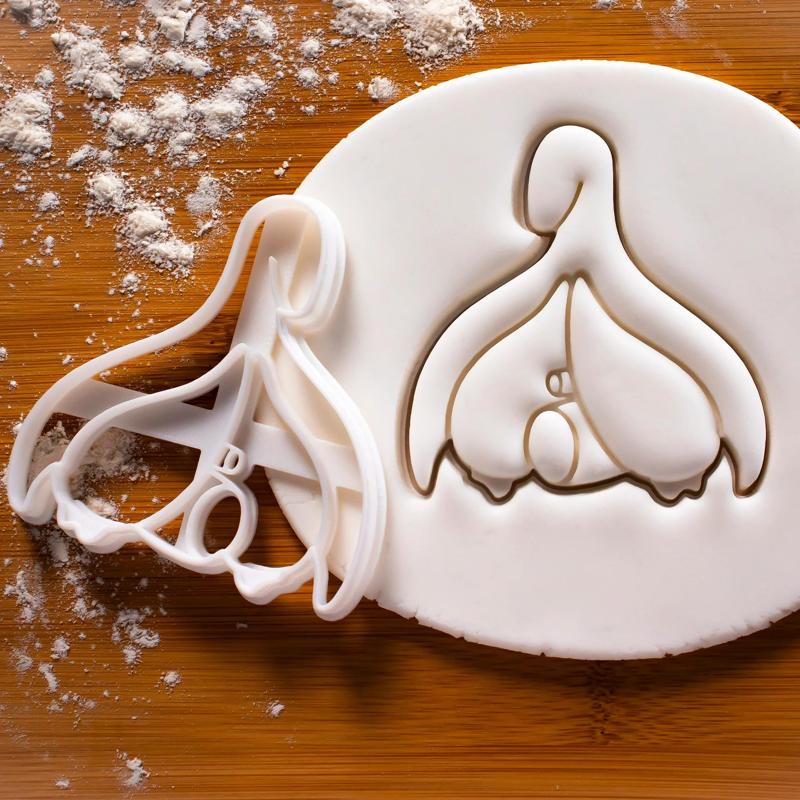 Clitoris Anatomy Cookie Cutter - Clitoris Anatomy Cookie Cutter