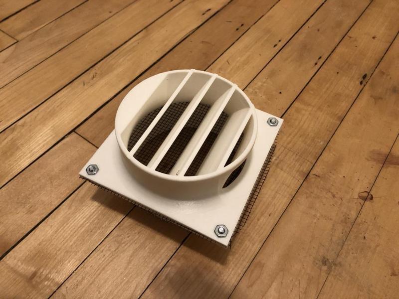 The Antminer intake and exhaust kit - 4 inch ducts