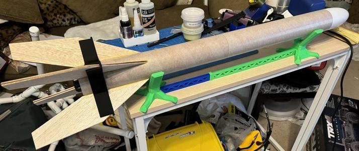 Braced BPS Rocket Cradle