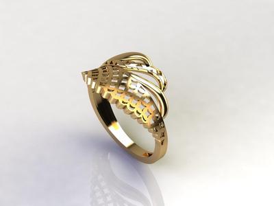 Plain Women Ring Jewelry Rings For Women STL 3DM 3D JEWELLERY