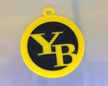 BSC YB YoungBoys Logo Key Chain