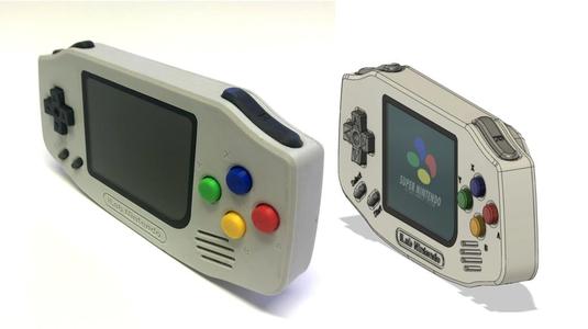 iLab GameBoy Advanced - RaspberryPi Zero Project - DIY