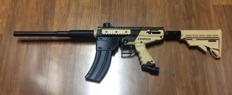 Paintball Magazine Attachment for Cronus