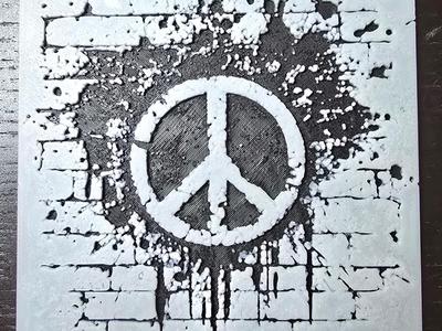 Peace Sign Hueforge