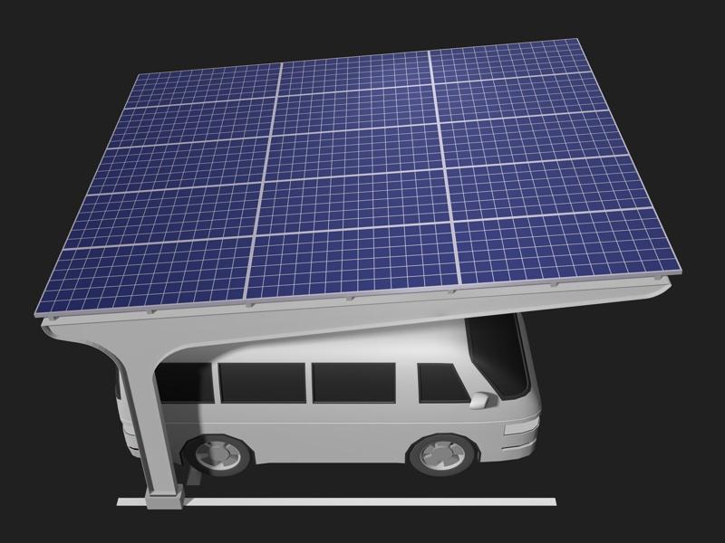 Solar carport 25U03