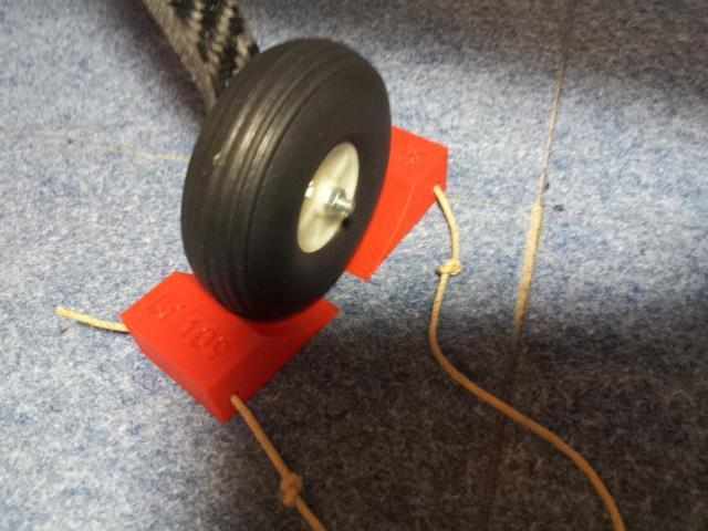 Wheel Chocks RC Bf 109