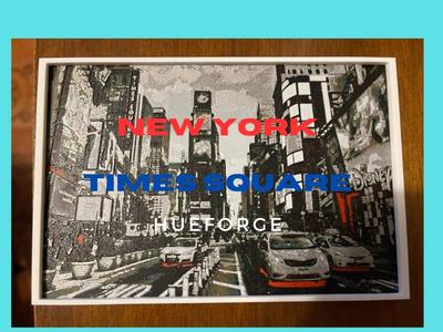 New York Times Square Hueforge