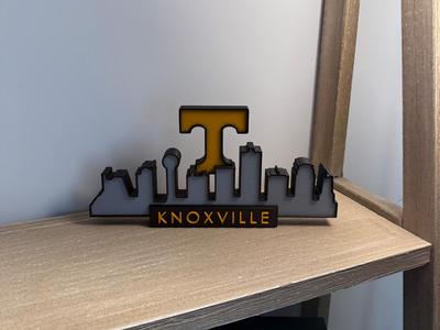 University of Tennessee Volunteers Skyline Plaque