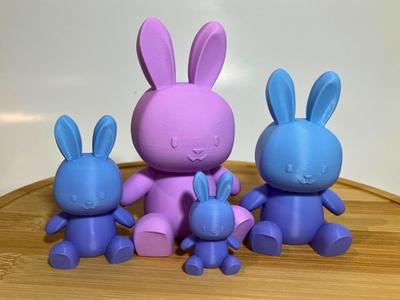 Easter Bunny Figure Ornament