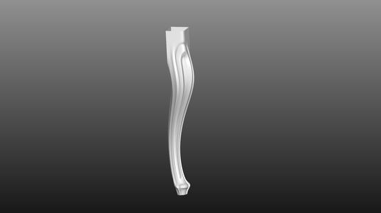 furniture leg 3D cnc