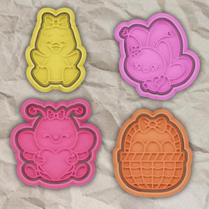 COOKIE CUTTER Easter set of 4