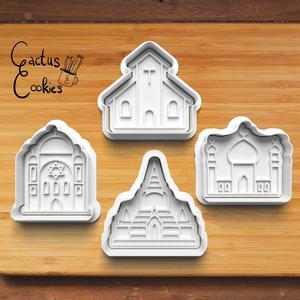 Religions Churches Cookie Cutter set 0573