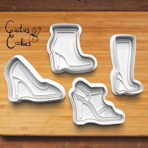 ladies shoes Cookie Cutter set 0639