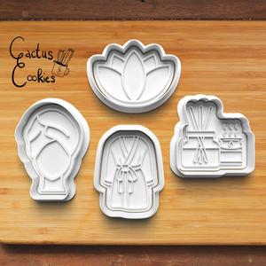 spa Cookie Cutter set 0637