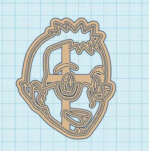 Pokemon: Professor Elm Cookie Cutter