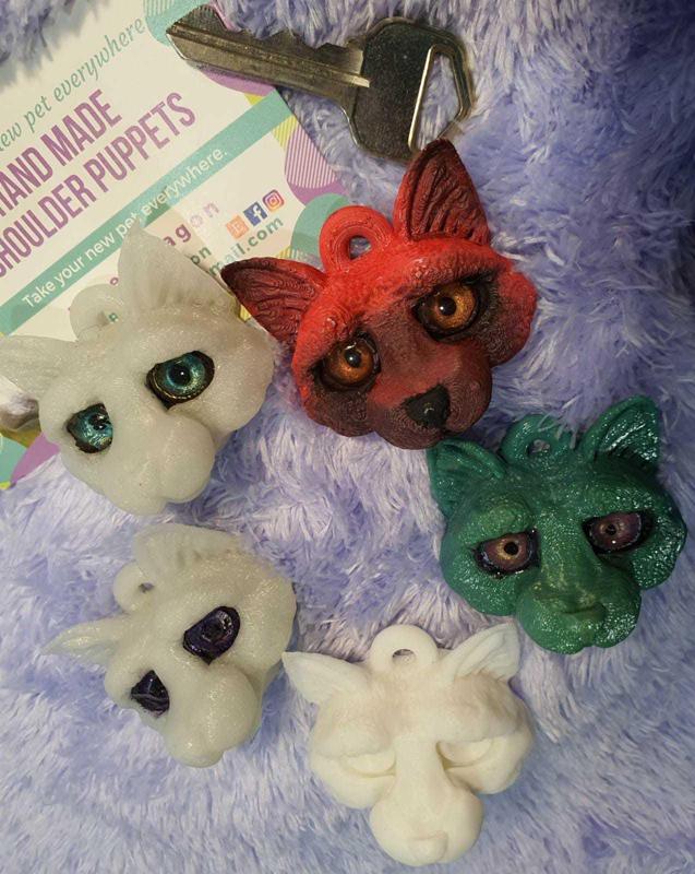 cat Monster- STL file, 3D printing Active