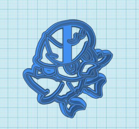 Pokemon: Quaxly Cookie Cutter