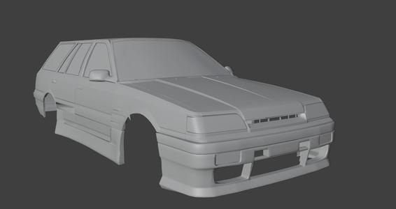 R31 SKYLINE WAGON RC BODY