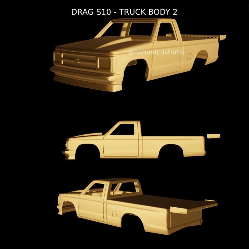 DRAG S10 - TRUCK BODY 2