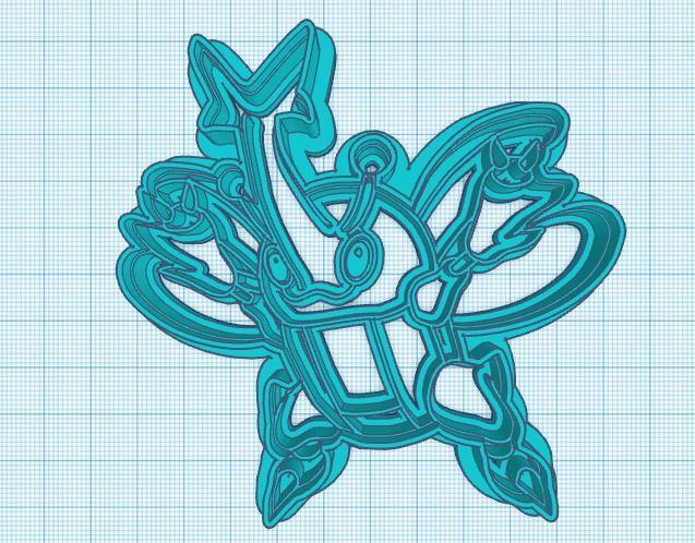 Pokemon: Heracross Cookie Cutter