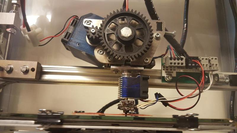 Nema 17 fan bracket K8200 Extruder