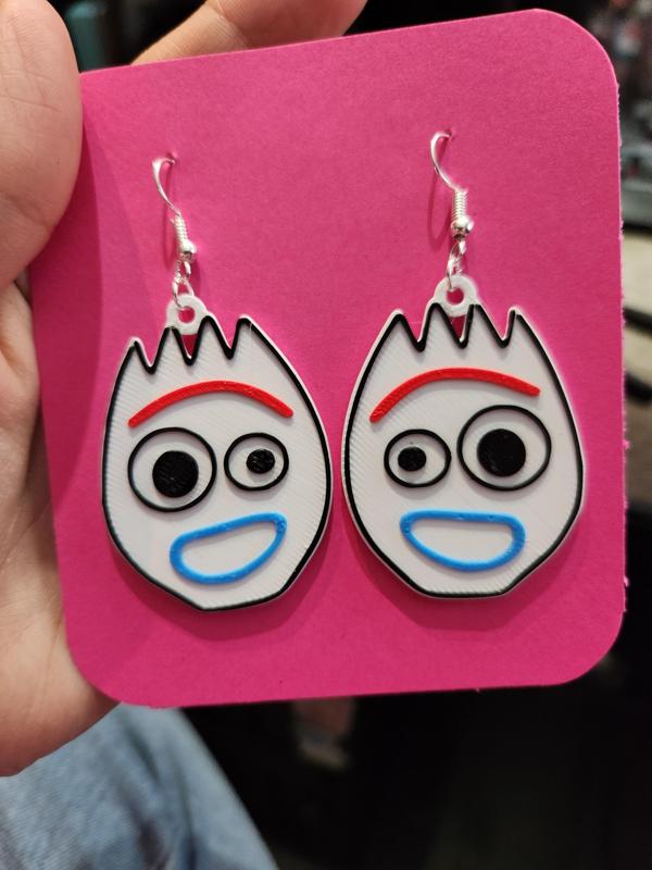 Forky Earrings/Key Chain