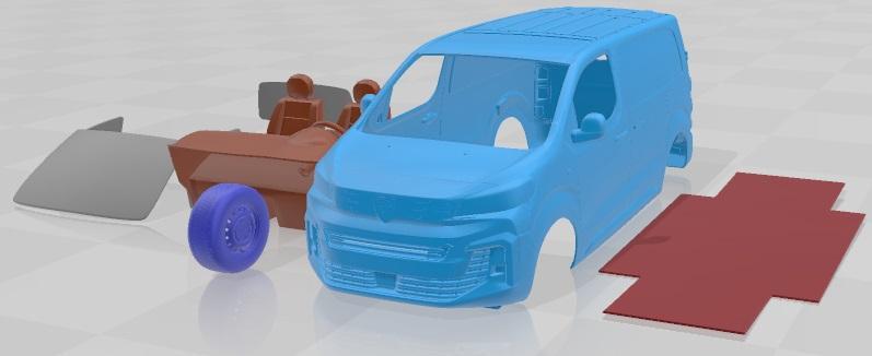 Peugeot Expert Van L1 2024 Printable