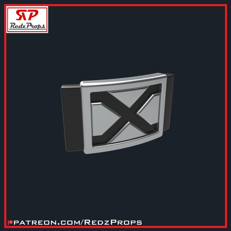 Wolverine DP3 Brown Suit Buckle Cosplay Prop