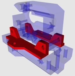 Mendel mount for the Printruder II