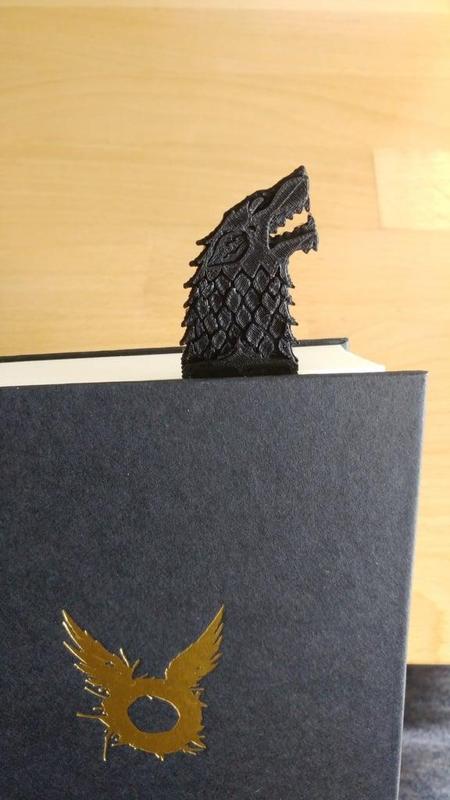 Direwolf Sword Bookmark - Game of Thrones - House Stark