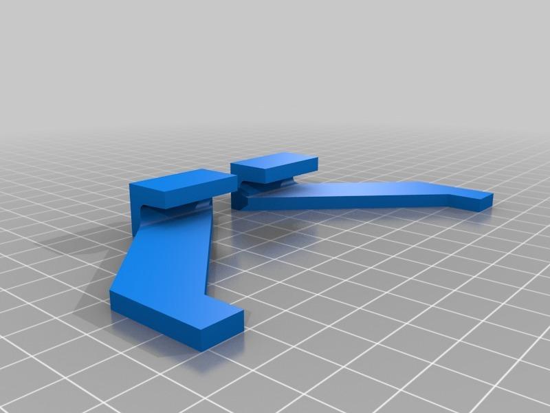 MK2 Heated bed Glass Clamps / Clips - Mendel Lulzbot Prusa