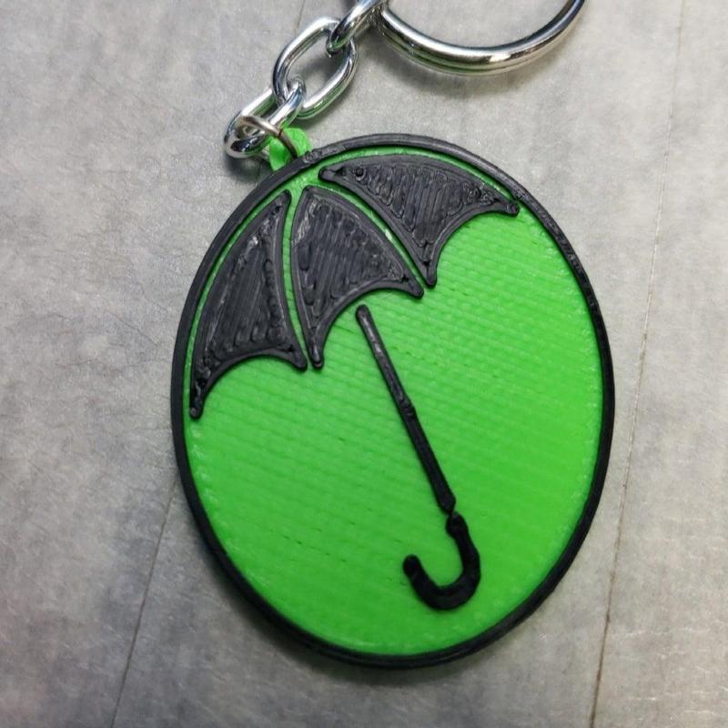 Umbrella Achademy Keychain