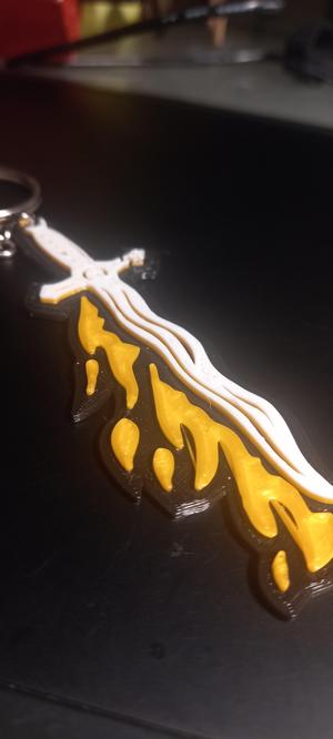 Key ring sword hellfire club