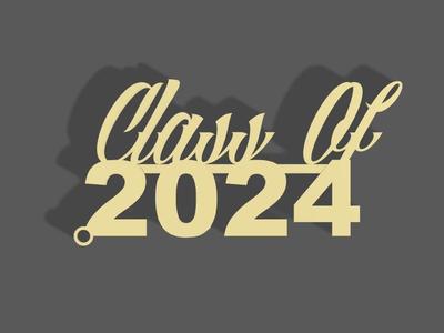 Class of 2024 Keychain