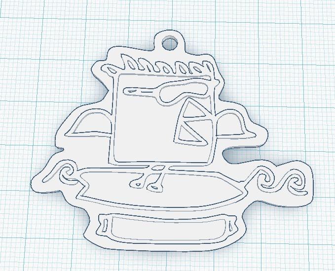 RoboBrrd surfing token3D