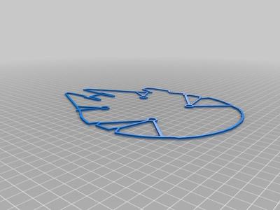 Millennium falcon prop guard Hubsan X4