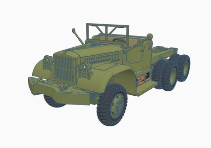 Diamond T 968A open cab