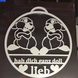 window decoration Fensterdeko Valentinstag ❤multi language