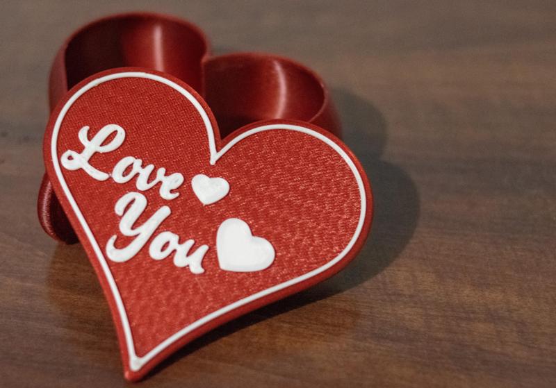 Heart Jewelry Storage - Jewelry Box with Removable Lid