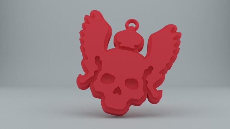 Quake 'Excellent' keychain